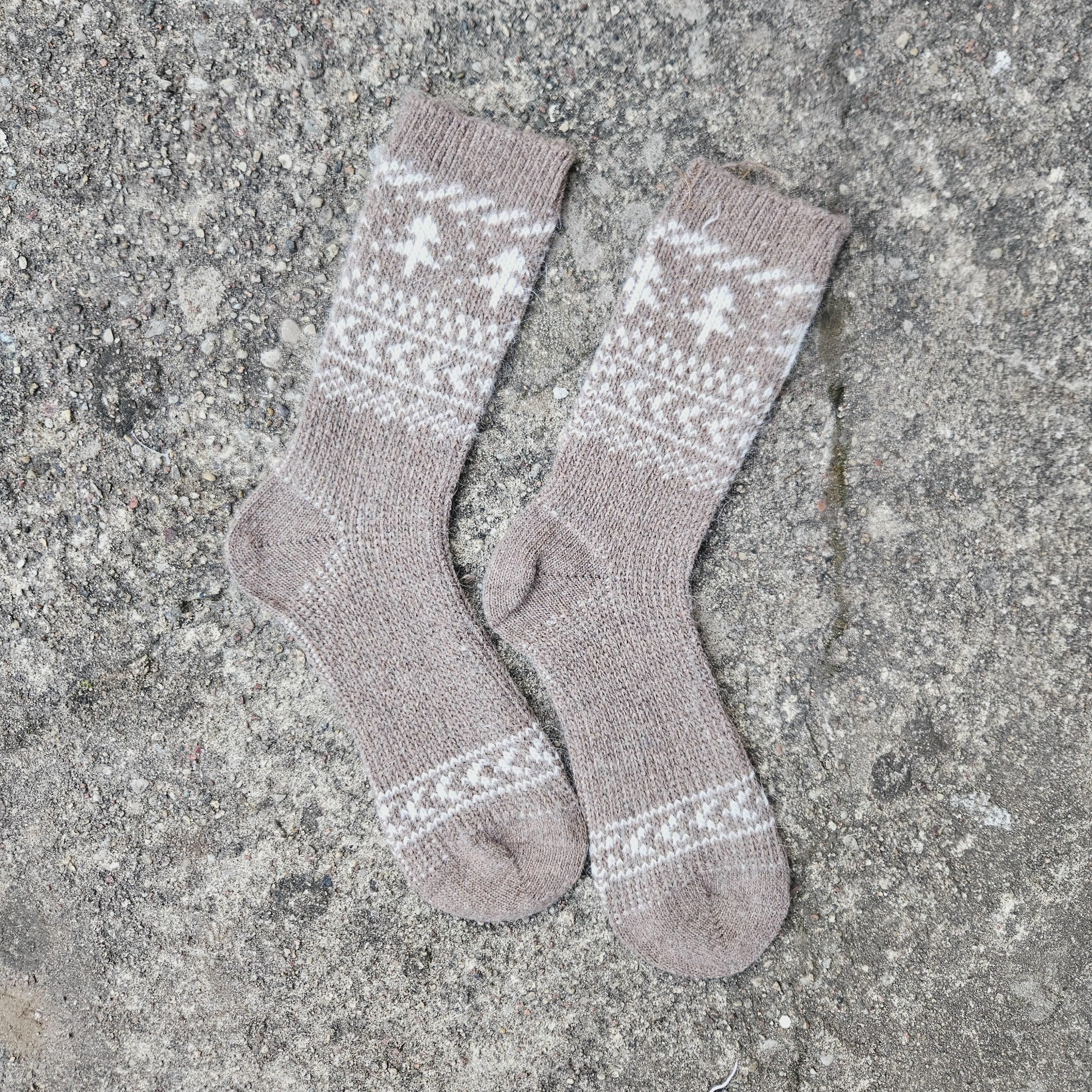 Alpaca Wool Socks – Warm Thermal Ankle Socks With Reinforced Arch Support