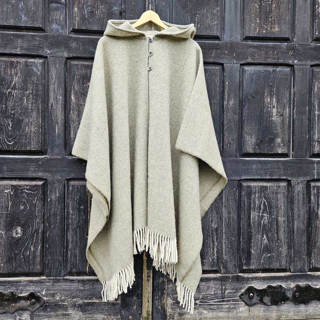 cloak wool cape with hood