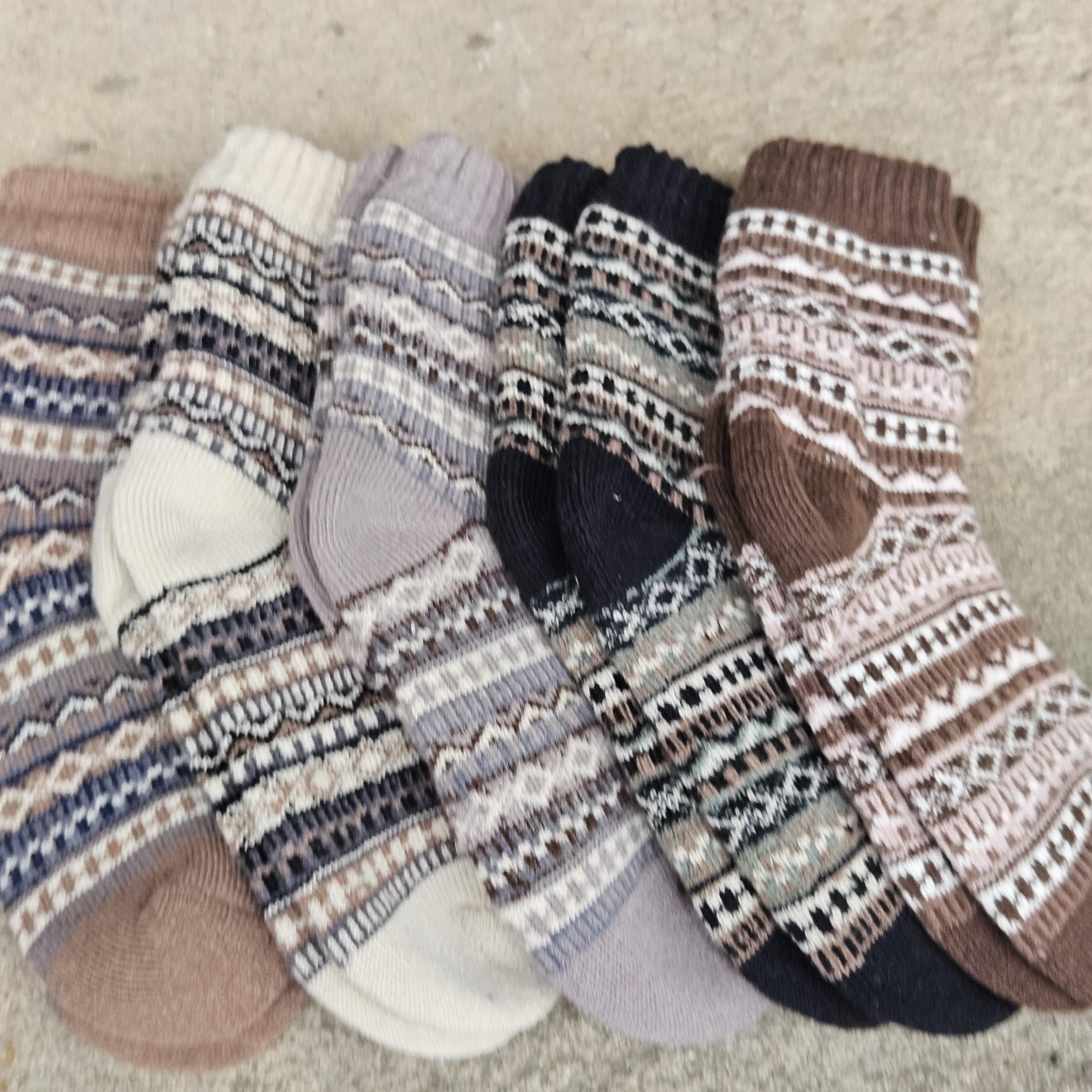 Alpaca Wool Socks Kids - Nordic Ankle Socks with Reinforced Arch Support, Warm Winter Soft Breathable Wool