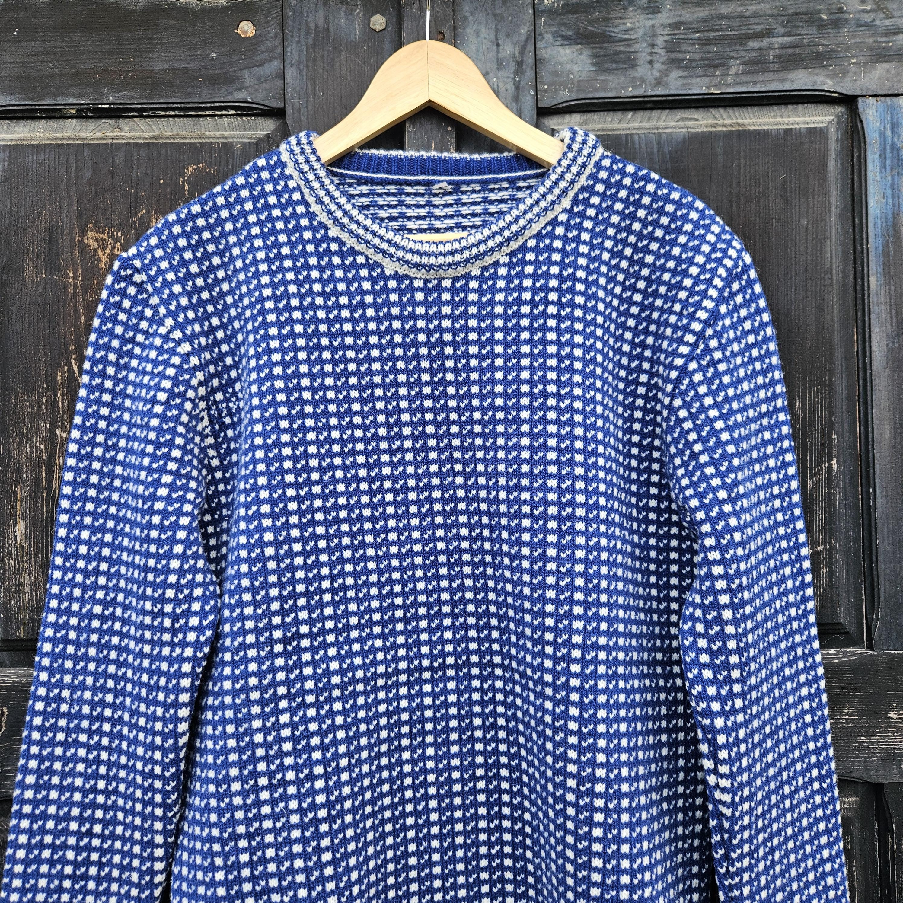 Swedish wool pullover jumper Unisex -100% wool Knit Swedish Norwegian Fisherman - Unisex Men women Winter knitwear pullover Sweater Sailor