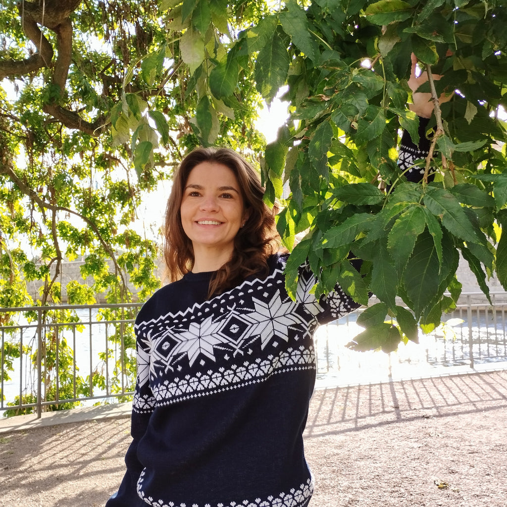 Scandinavian Wool Jumper – Lightweight Nordic Knitwear Pullover | Cozy Winter Sweater