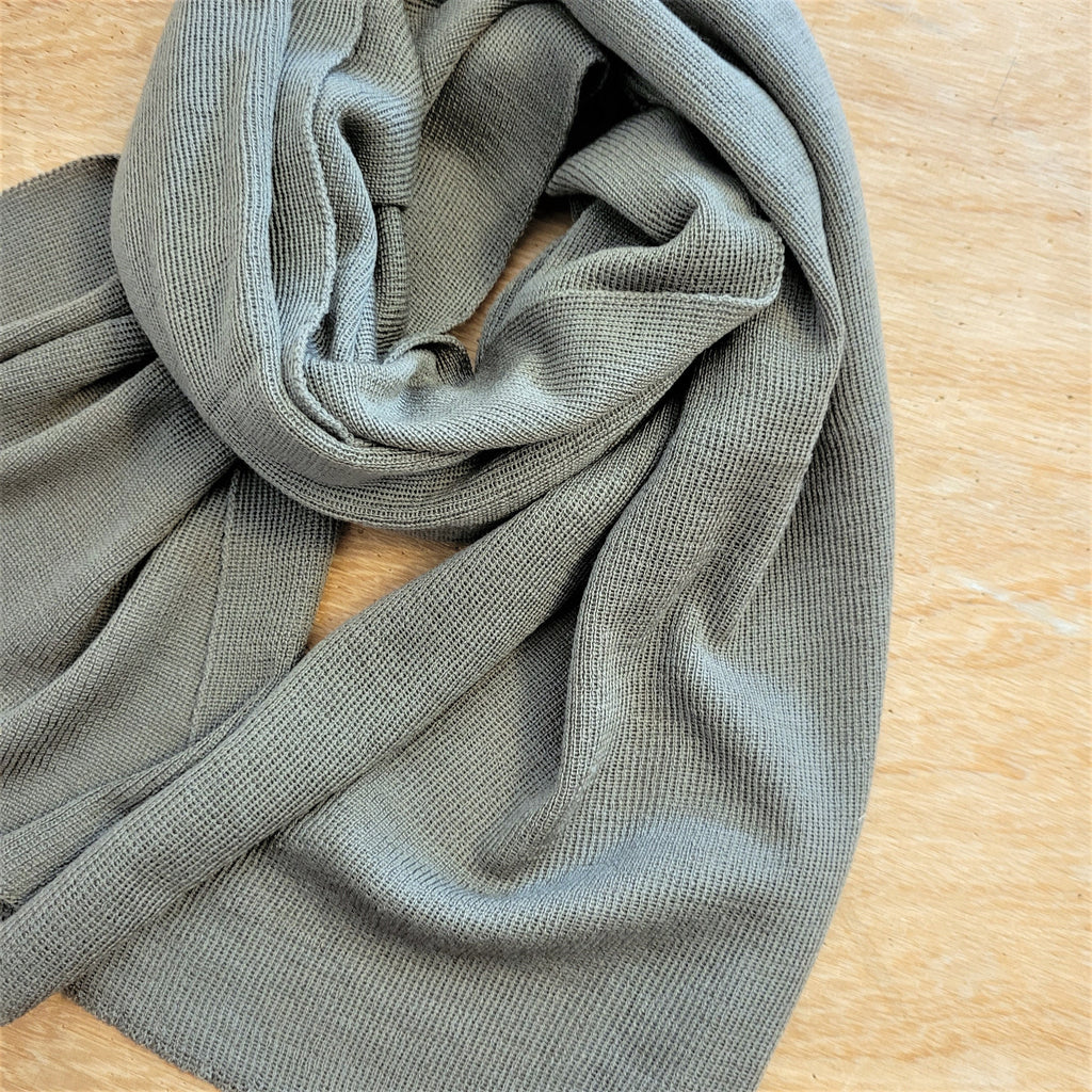 Merino Wool Scarf - Soft Lightweight Washable Wool Scarf | Thermal Neckwear