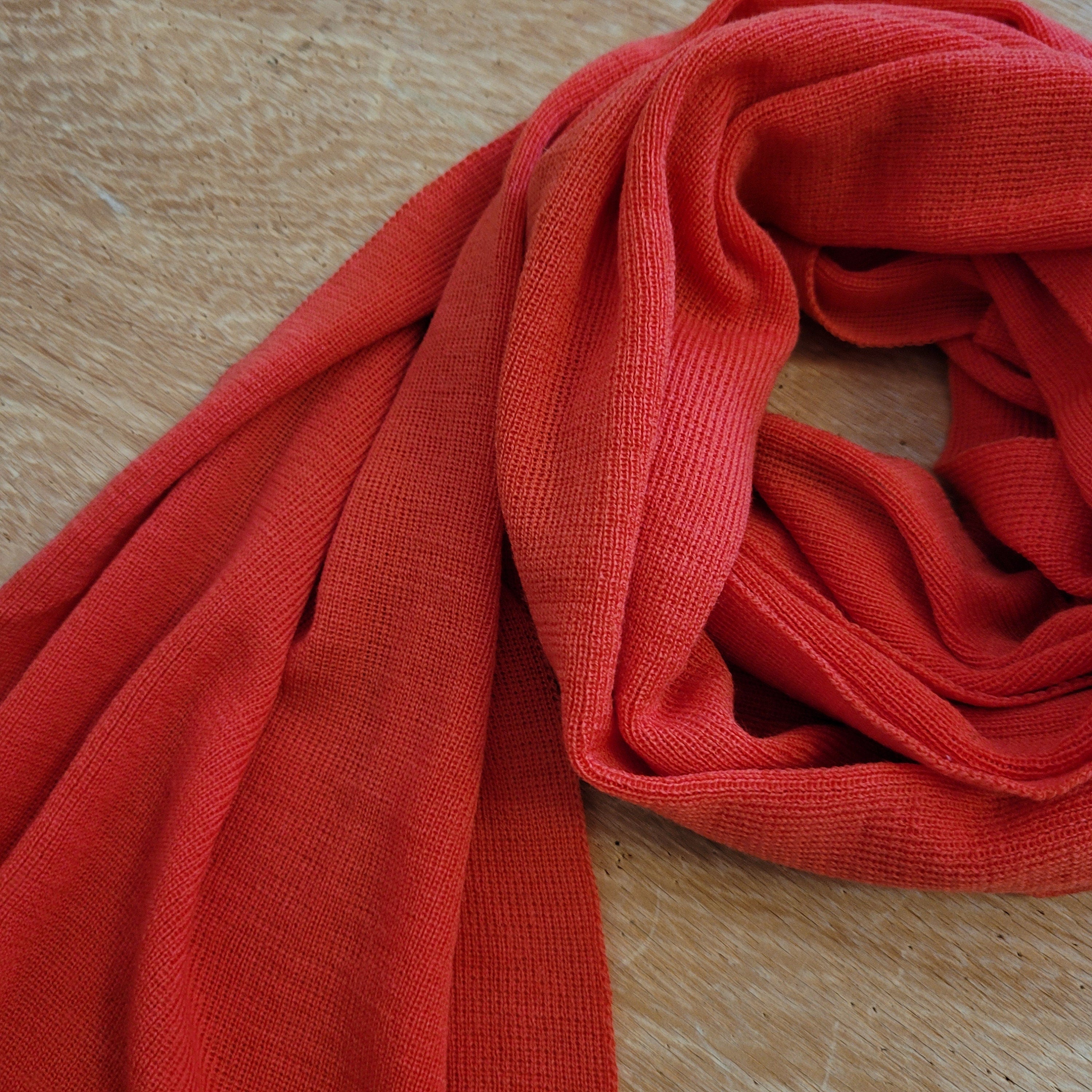 Merino Wool Scarf - Soft Lightweight Washable Wool Scarf | Thermal Neckwear