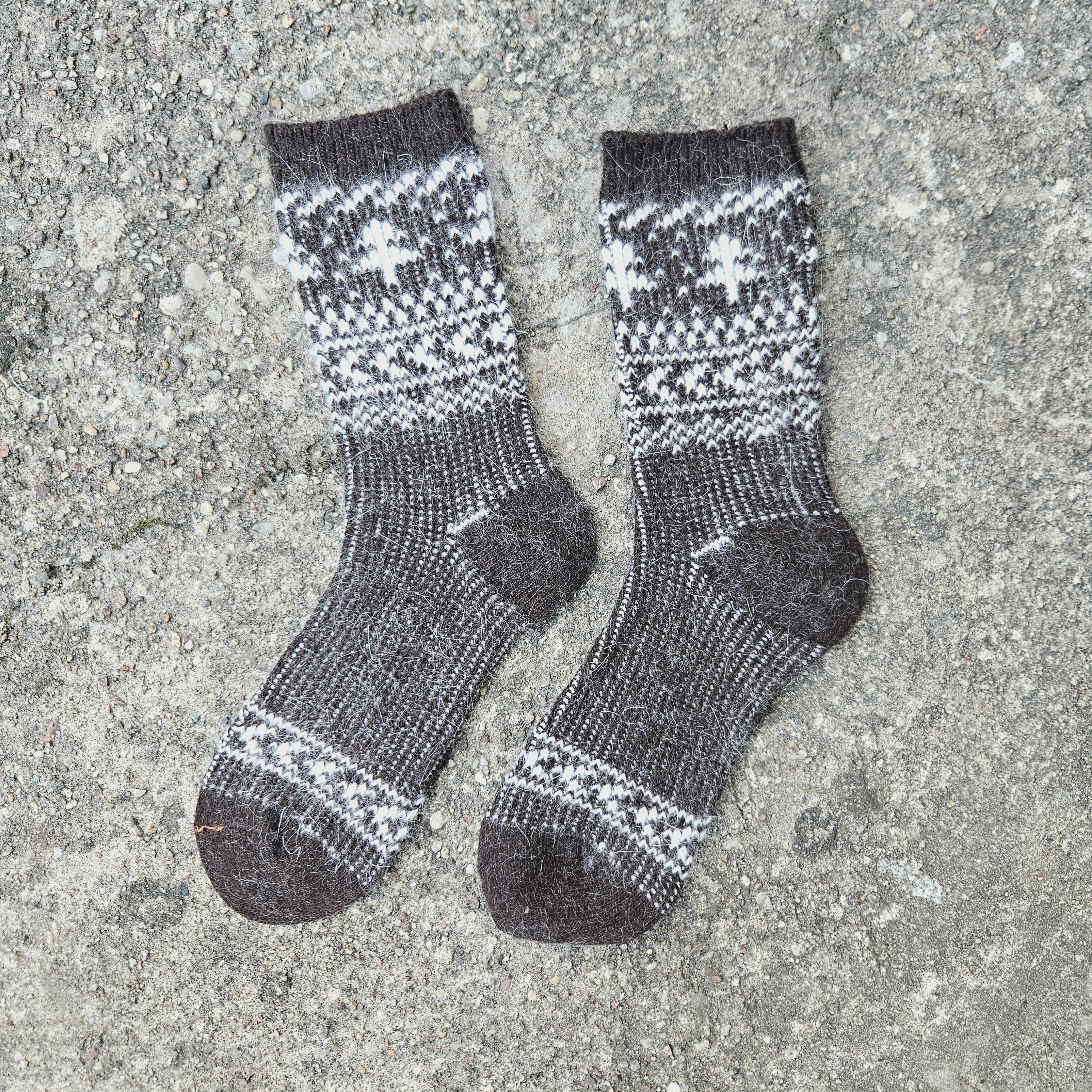 Alpaca Wool Socks – Warm Thermal Ankle Socks With Reinforced Arch Support