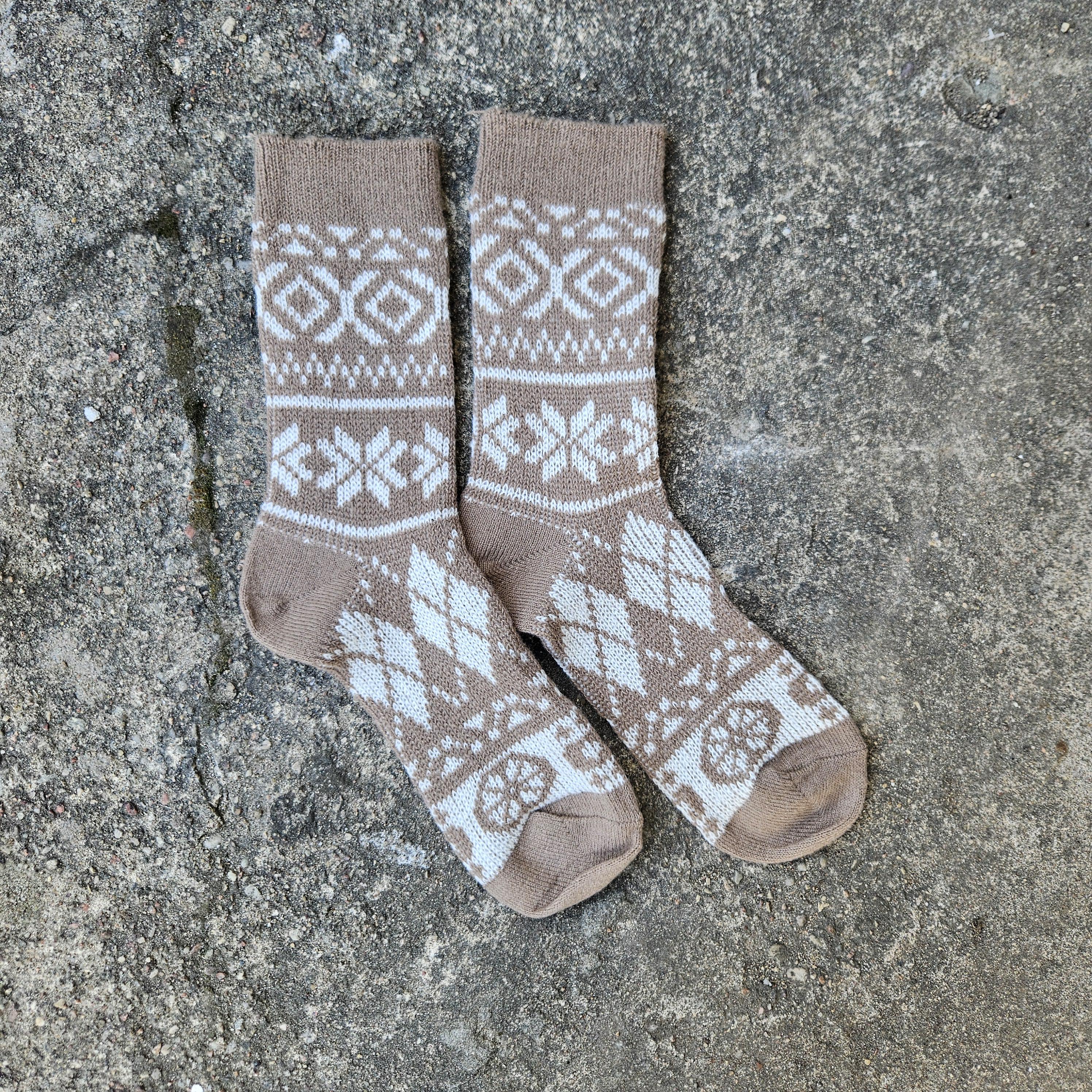 Alpaca Wool Socks – Warm Thick Winter Ankle Socks Unisex With Reinforced Arch Support