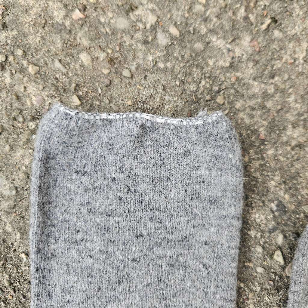 Merino Wool Socks - Warm Ankle Socks With Non Binding Top For Swollen Feet