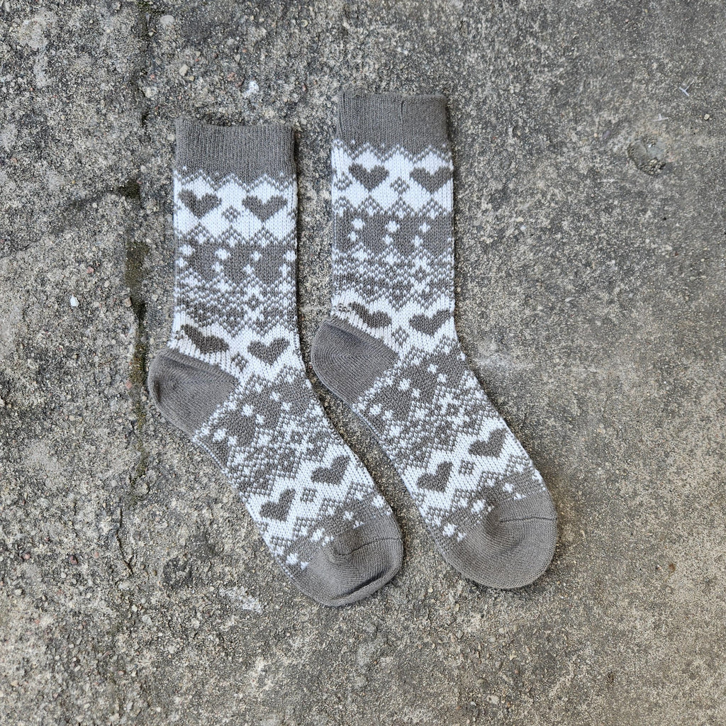 Alpaca Wool Socks – Warm, Thick Winter Ankle Length Socks with Reinforced Arch Support
