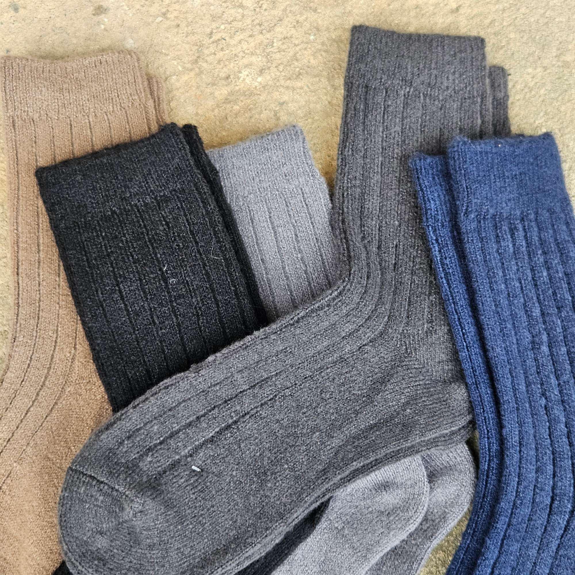 Alpaca Wool Socks – Warm Nordic Ankle Socks Unisex With Reinforced Arch Support