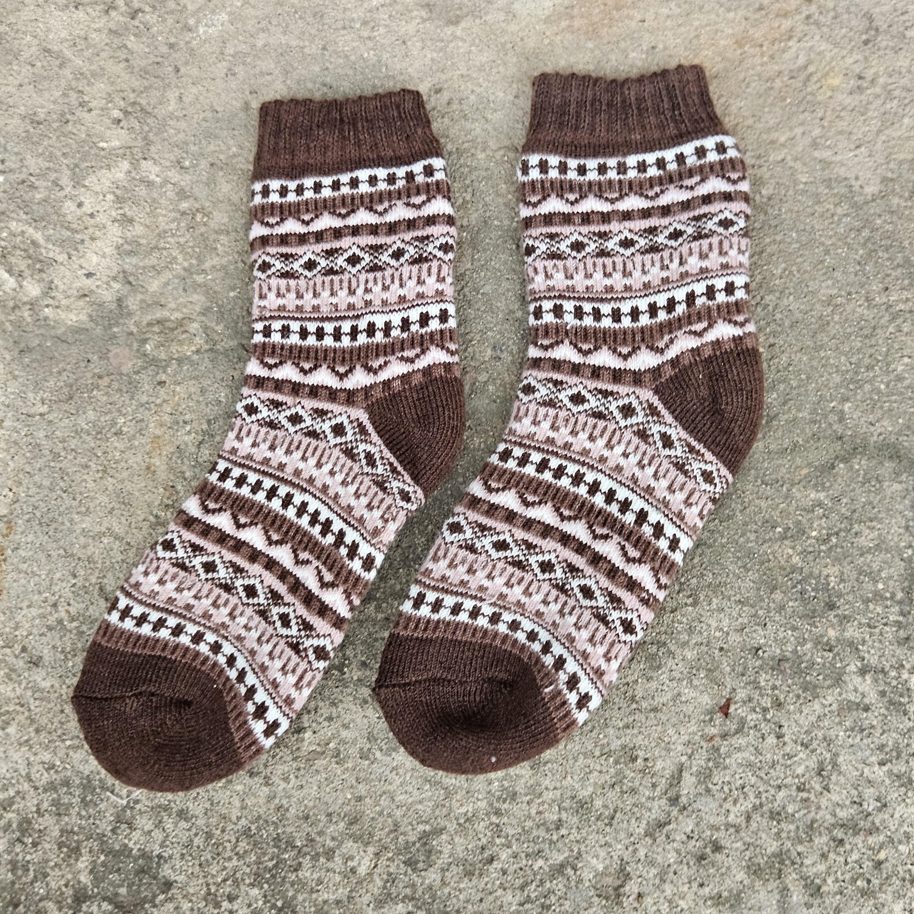 KIDS ALPACA wool Socks Nordic Visby gray navy brown beige  - Size EU 20 - 25 - 30 - 30   ankle socks for children Survival Alpaca socks
