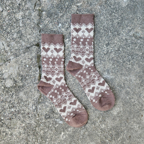Alpaca Wool Socks - Warm Thermal Ankle Socks With Reinforced Arch Support