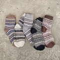 Alpaca Wool Socks VISBY - Kids Ankle Socks Warm & Breathable