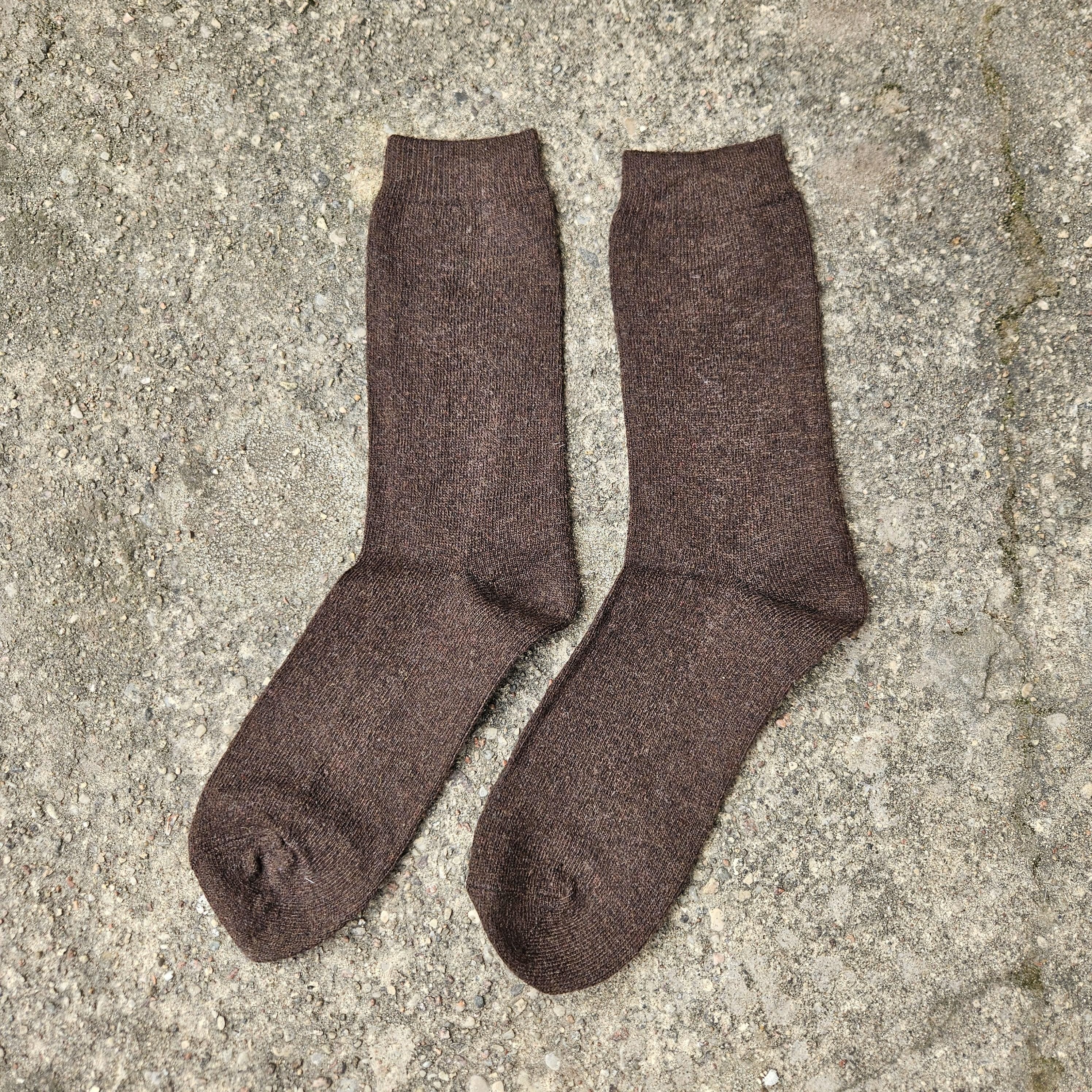 Thin Merino Wool Socks – Lightweight Black Nordic Hiking & Running Socks