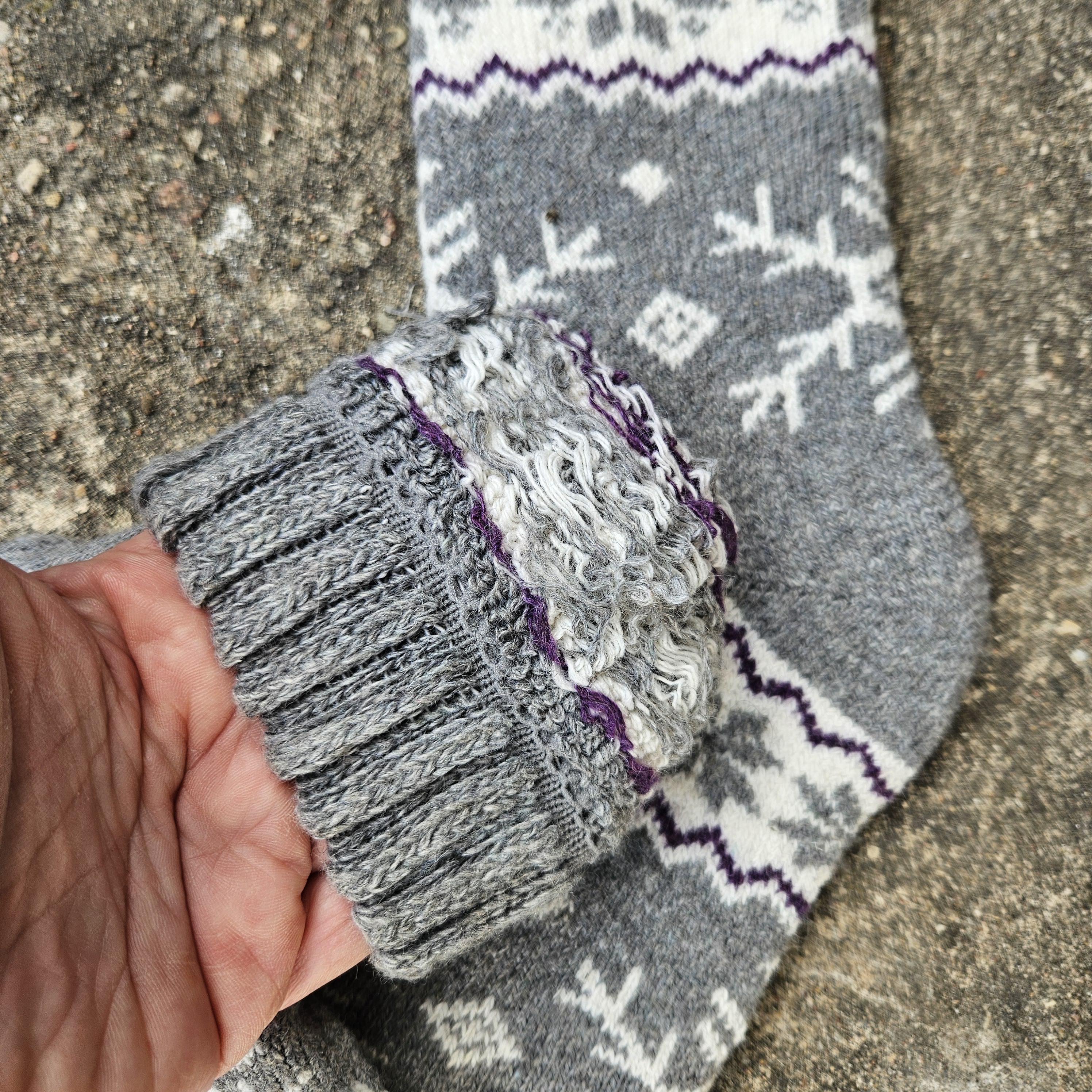 Alpaca Wool Socks - Warm Nordic Ankle Socks With Reinforced Arch Support For Men & Women