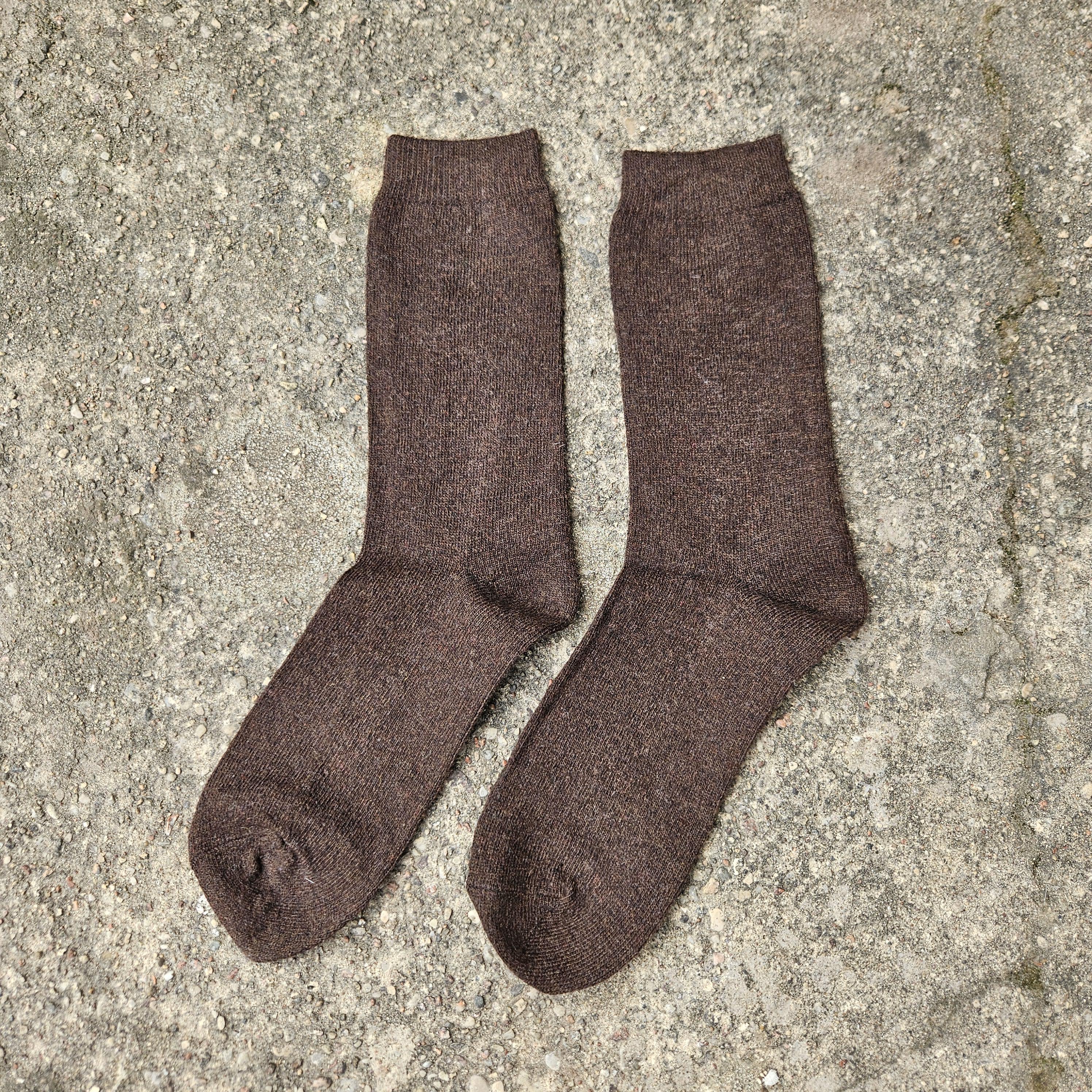 Thin Merino Wool Socks - Lightweight Nordic Warm Hiking Socks for Men & Women