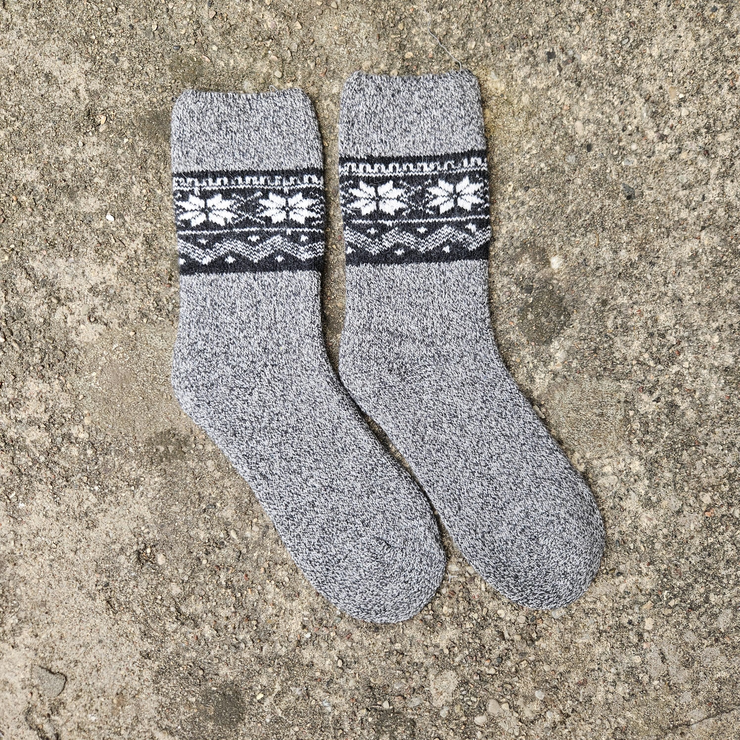 Alpaca Wool Socks – Thick Non Binding Diabetic Socks for Swollen Feet | Warm Winter Comfort